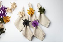 Load image into Gallery viewer, Artisan Handcrafted Natural Napkin Rings