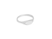 Load image into Gallery viewer, VANESSA LIANNE Single Diamond WEAR YOUR MANTRA Signet Ring