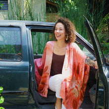 Load image into Gallery viewer, SANDILOU Artisan Hand Painted Kimono Cover