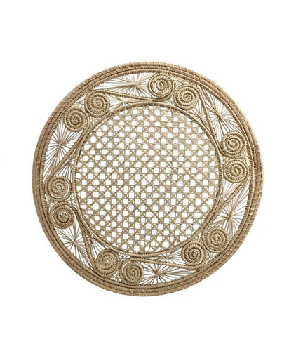 Artisan Handcrafted Natural Placemats Round