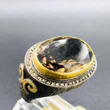 Load image into Gallery viewer, Love X Luxury Exclusive 24K Gold Mens Ring