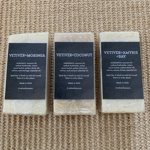 VETIVER LES CAYES Hand Milled Artisanal Soaps