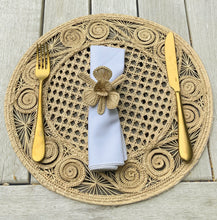 Load image into Gallery viewer, Artisan Handcrafted Natural Napkin Rings